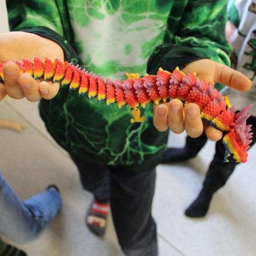 Drache aus den 3D Drucker