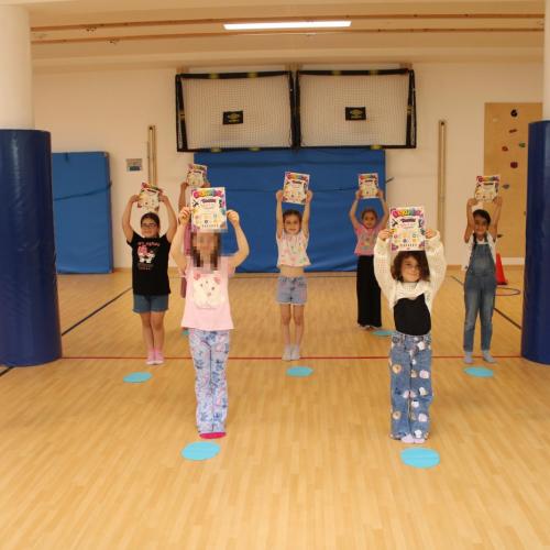 Kinder der Tanzgruppe