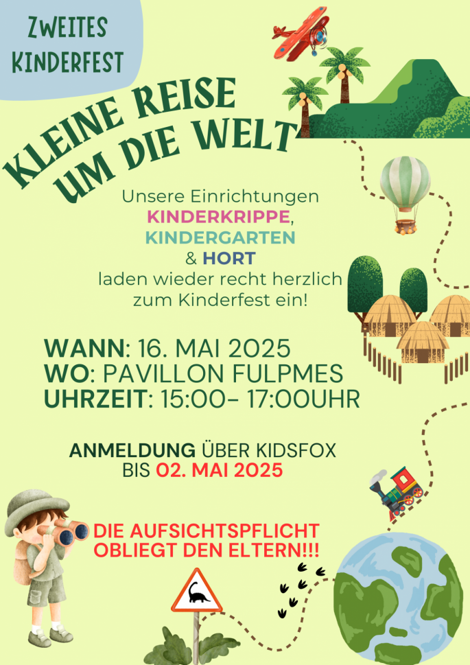 Einladung zum Kinderfest