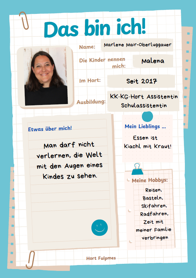 Mitarbeiterin Marlene Foto