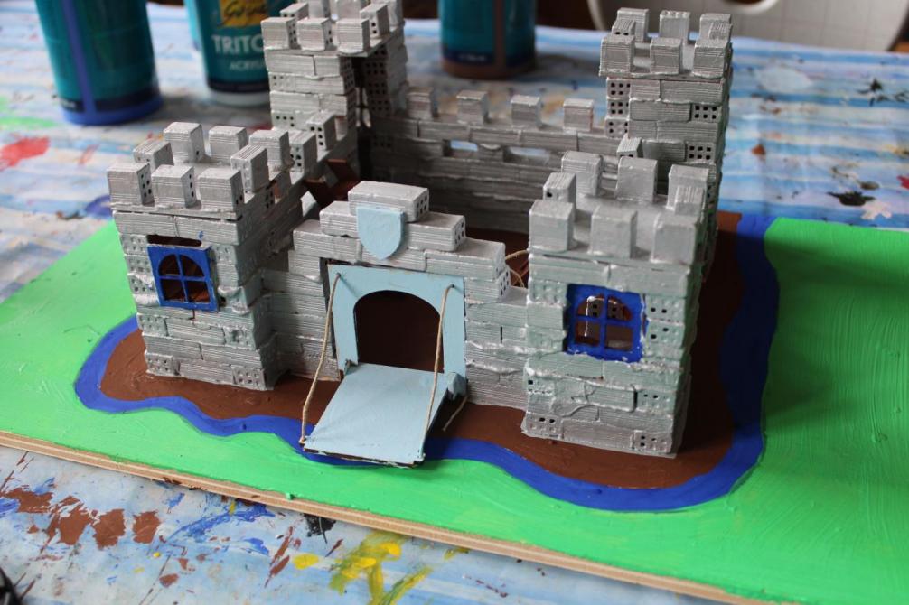 fertige Burg 