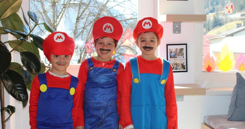 Fasching-Super Mario