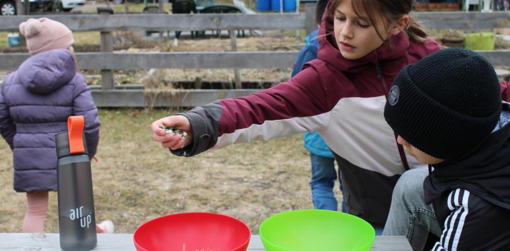 Kinder erstellen einen Zaubertrank 1